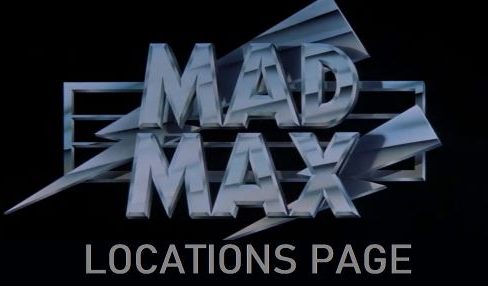 Mad Max Locations Page